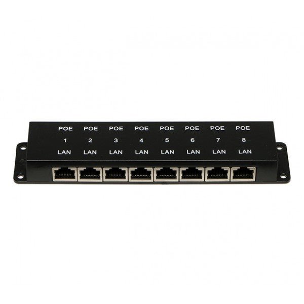 POE Injector 8 ports 10/100 - Image 2