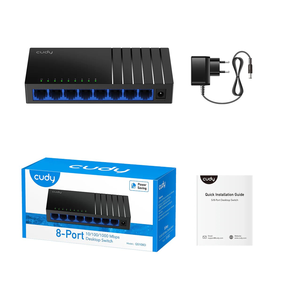 Switch Cudy 8Ports Gigabit