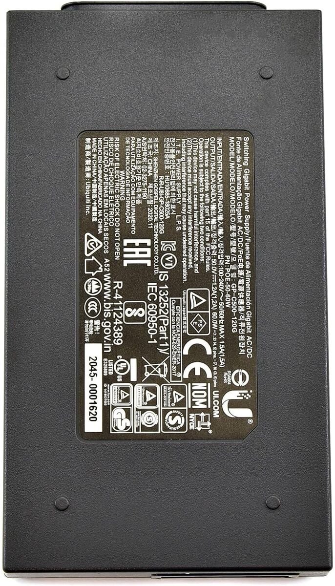 Adapter UBNT 50V 60W Gigabit - Image 2