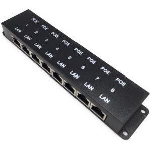 POE Injector 8 ports 10/100